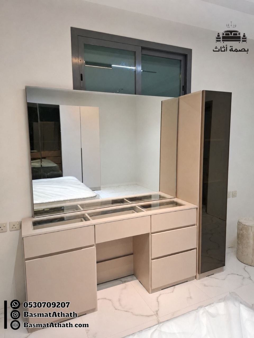 غرفة نوم مزدوجة كلاسيكية